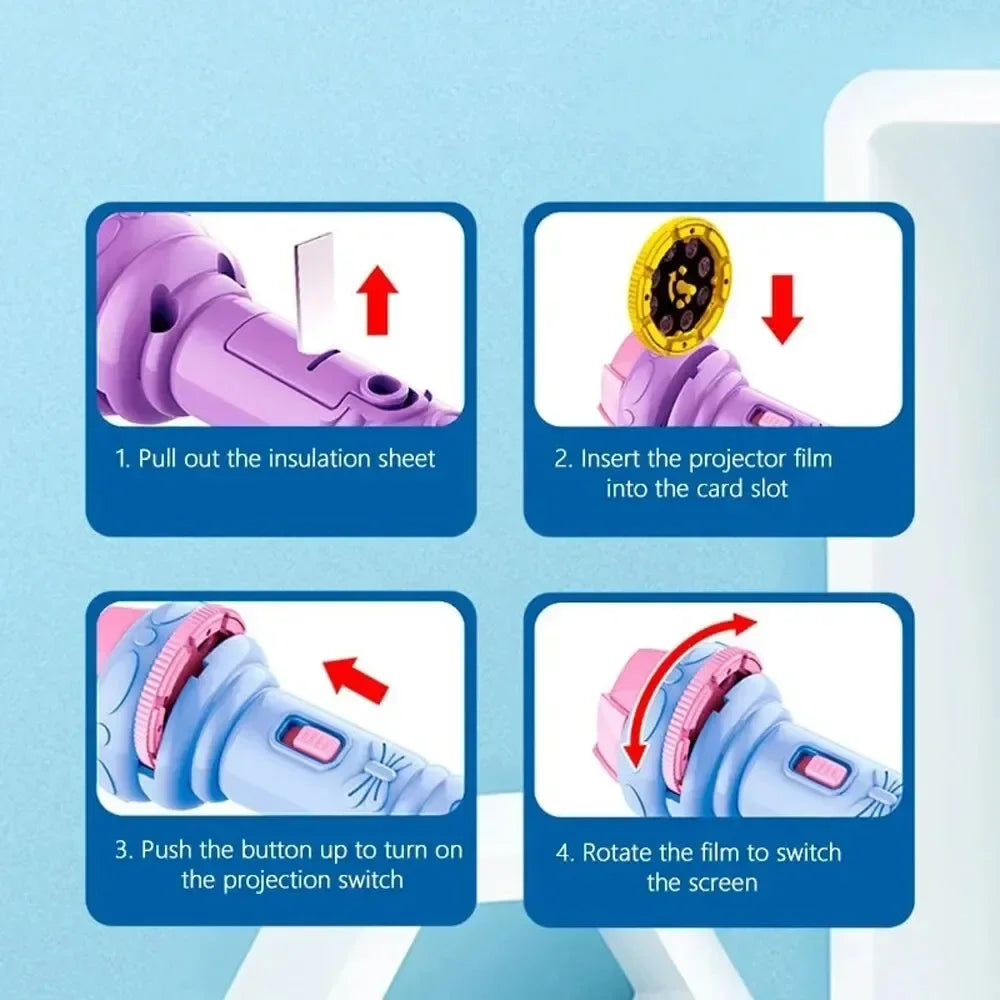 Children Flashlight Projector toy