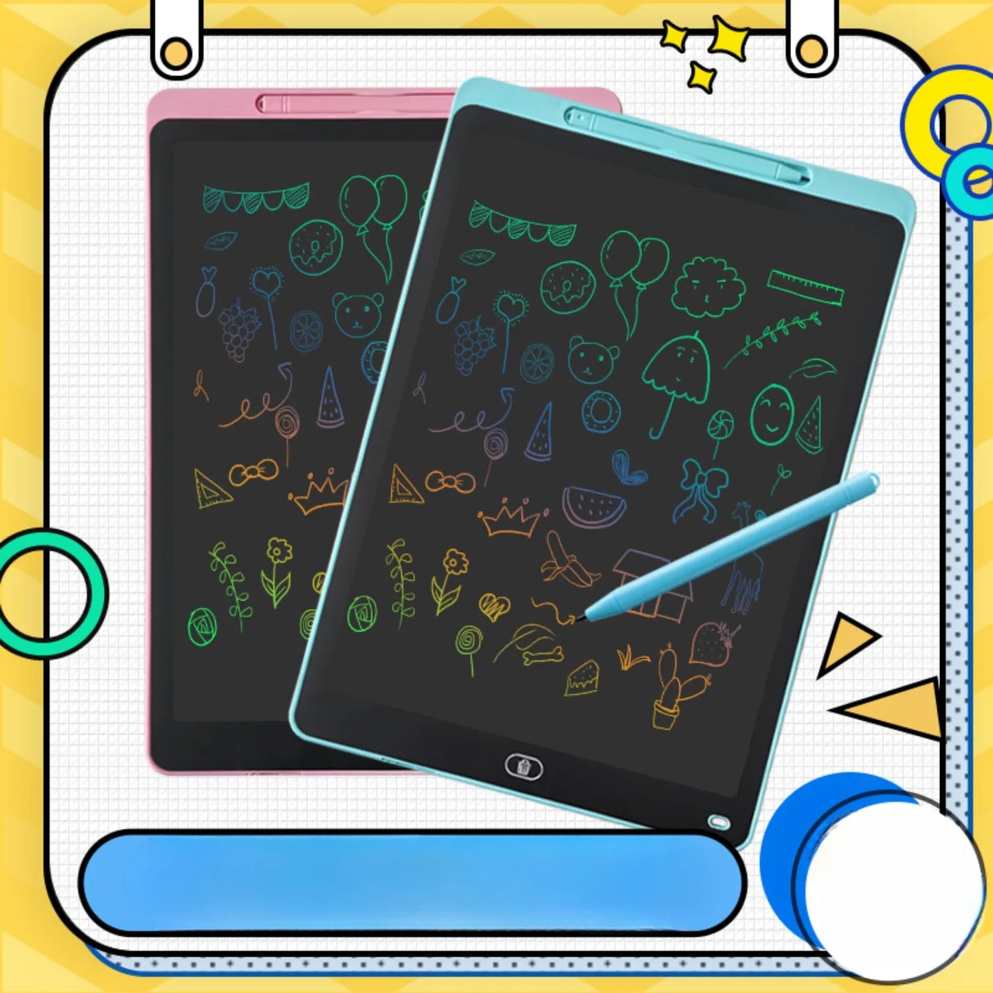 Educational writing and drawing tablet