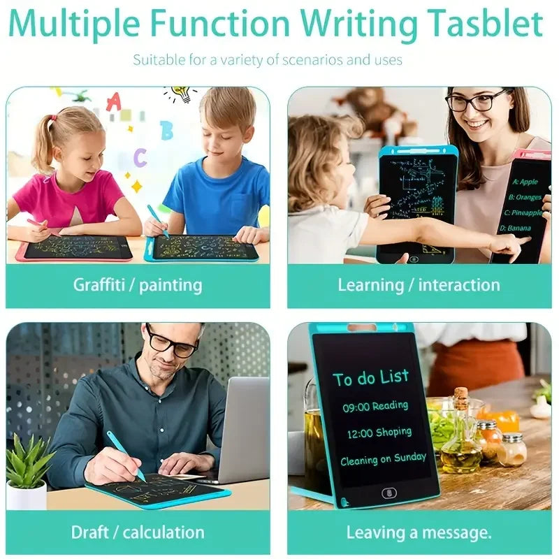 Educational writing and drawing tablet