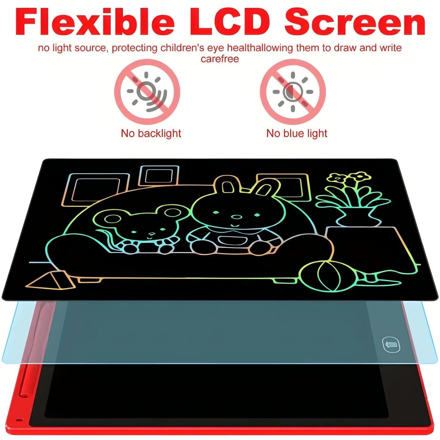 Educational writing and drawing tablet